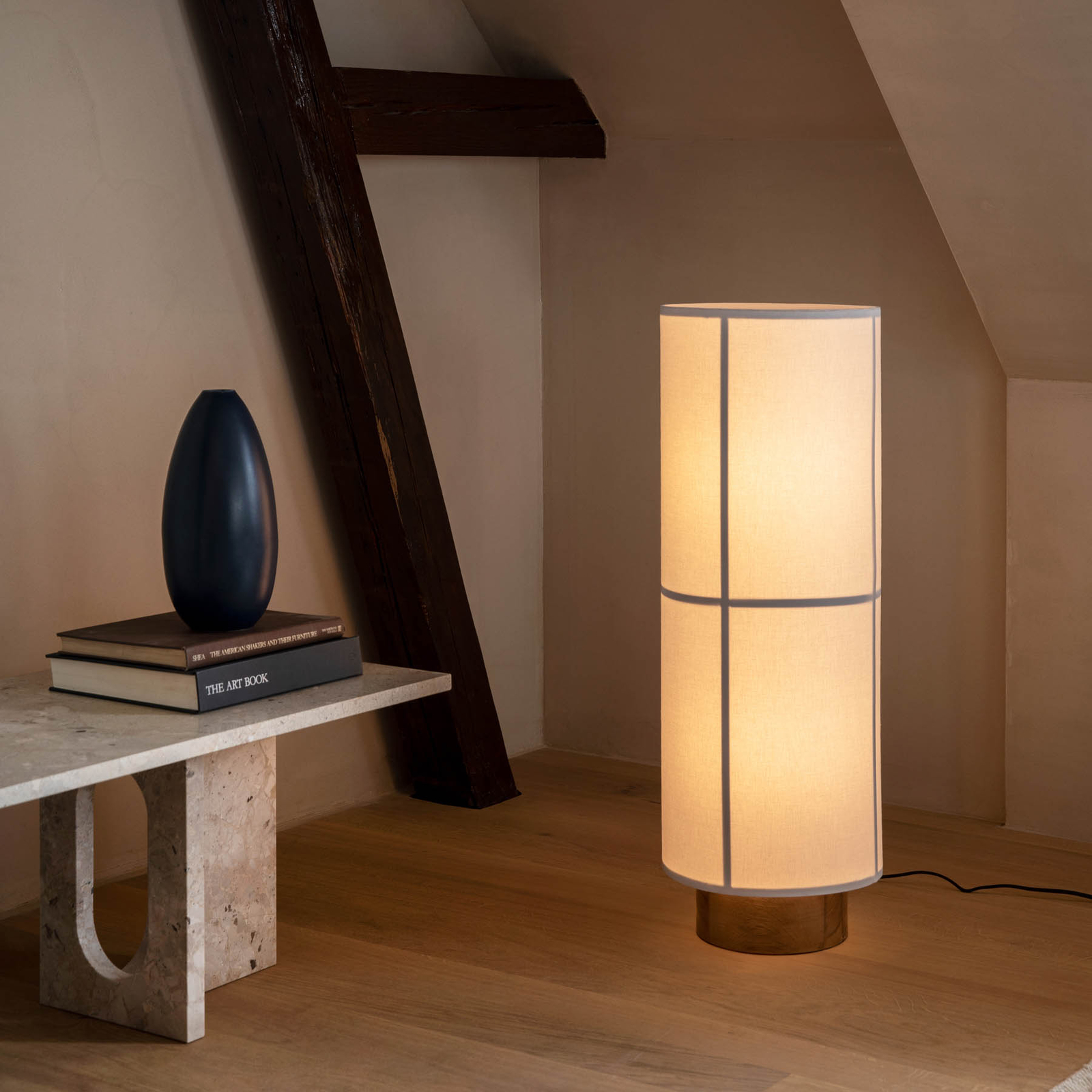 Hashira Golvlampa Ø30 Raw - Audo Copenhagen