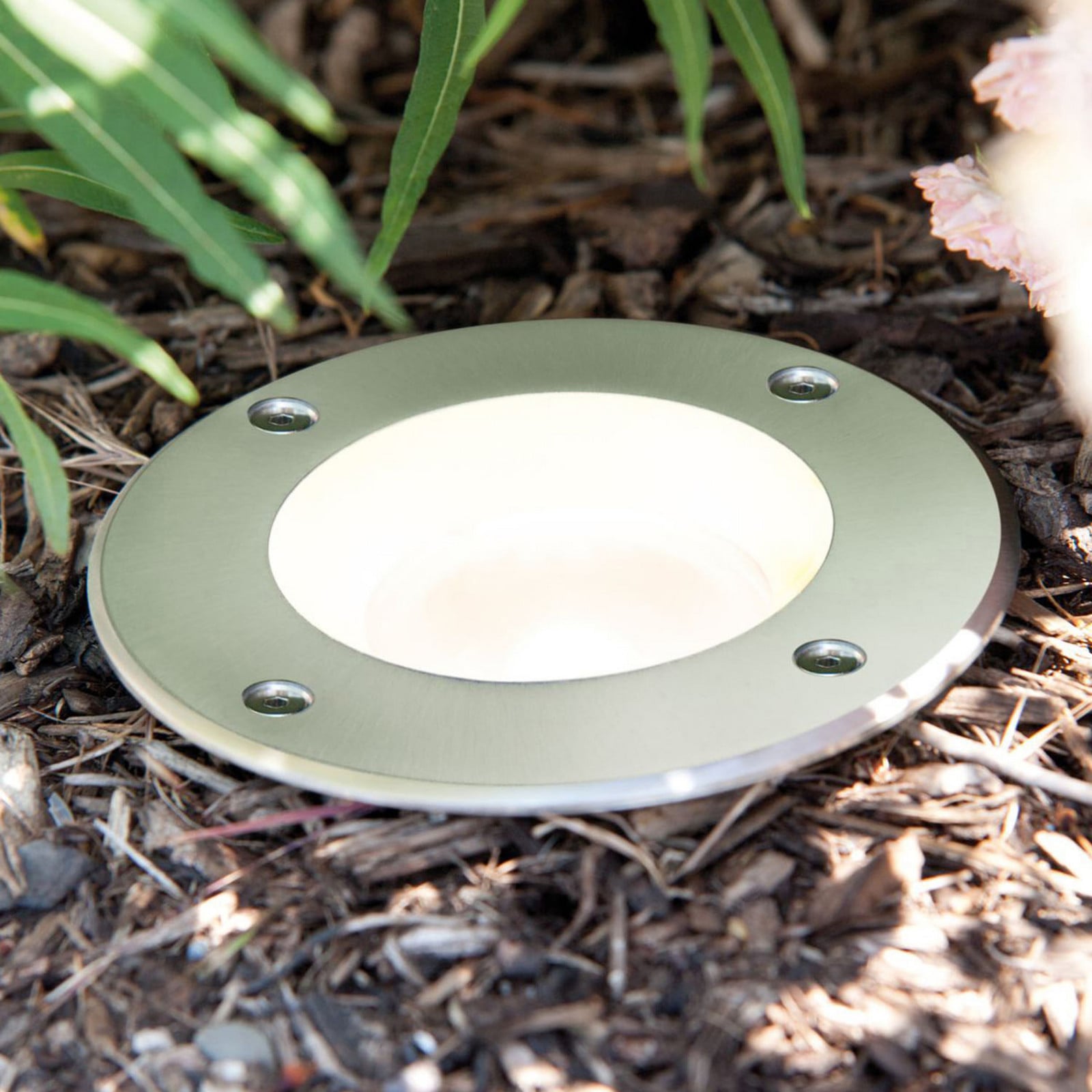 Special LED nedgravningslampe, IP67, Ø 11 cm Paulmann - Metal - Med én lyskilde