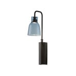 Bover Drip A/02 LED stenska svetilka, črna/modra