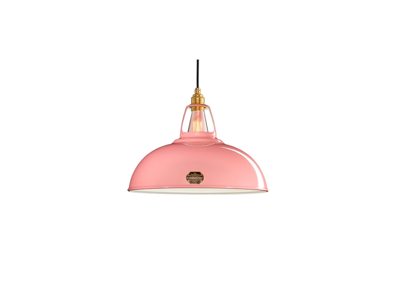 Large 1933 Design Lustră Pendul Powder Pink - Coolicon