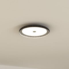 Paulmann LED-loftslampe Zarina, antracit, filt, 3-trins-dæmpning