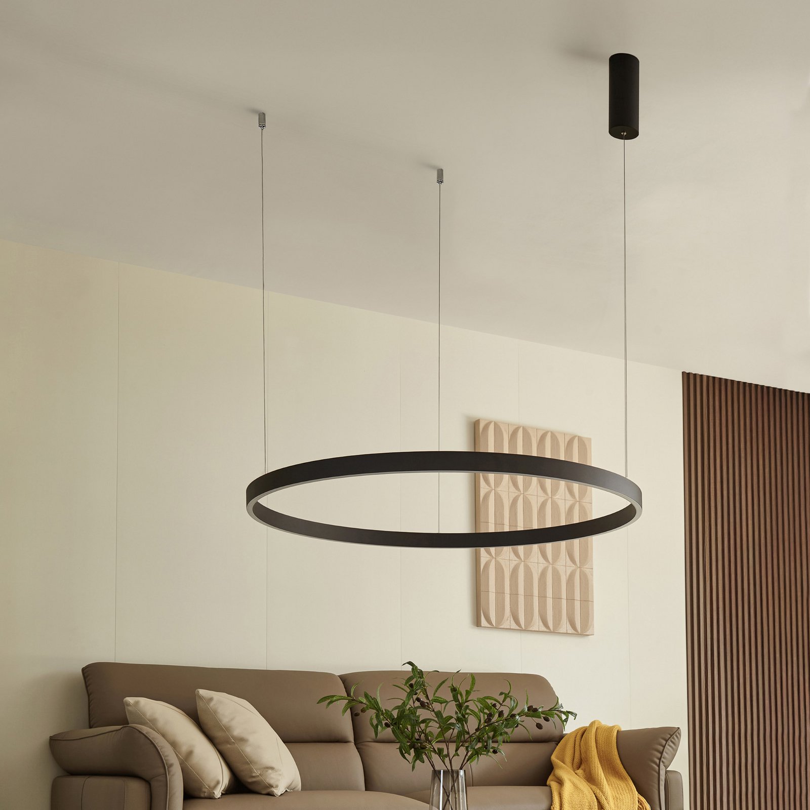 Arcchio Answin Suspension LED 88 W noir