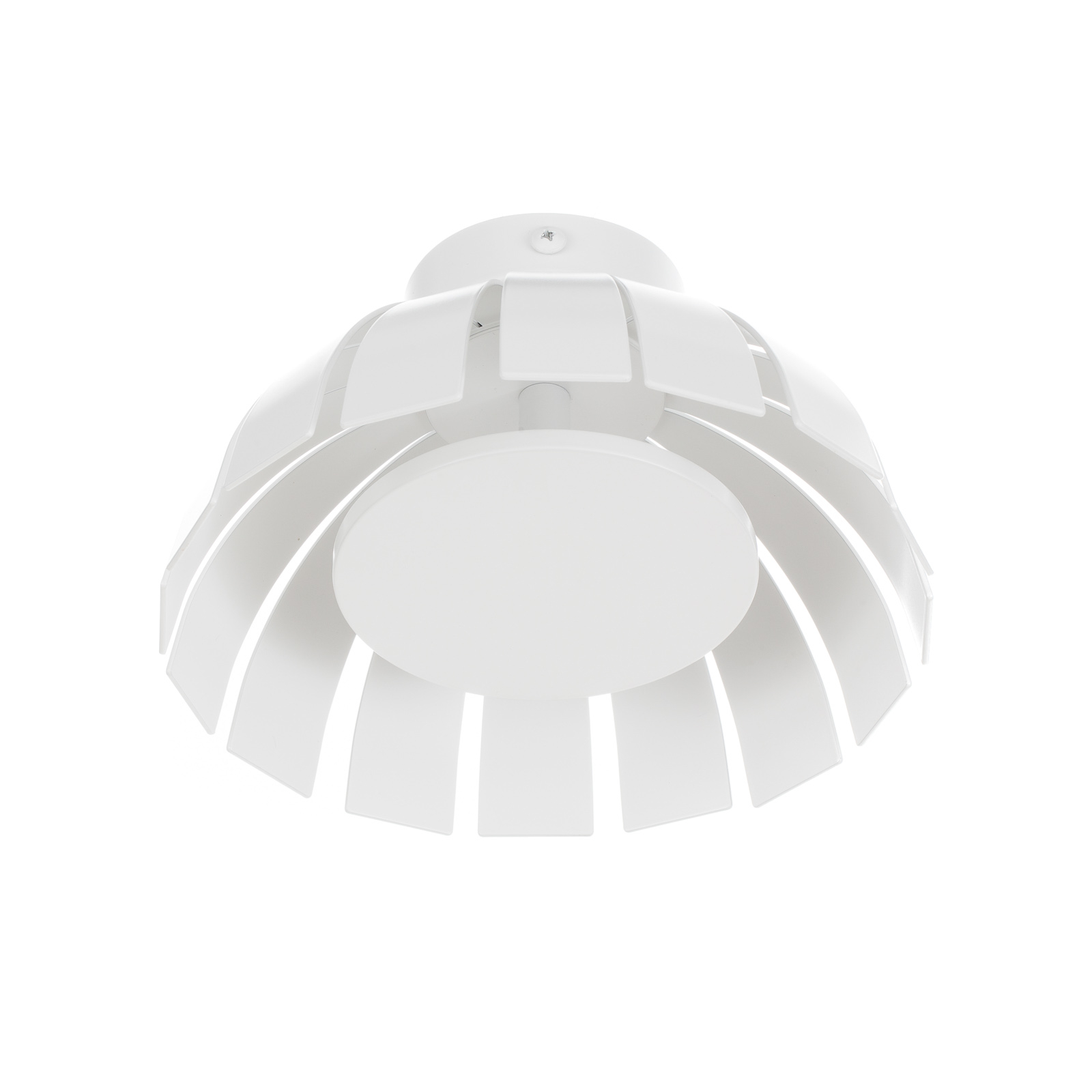 Weiße LED-Designer-Deckenleuchte Loto