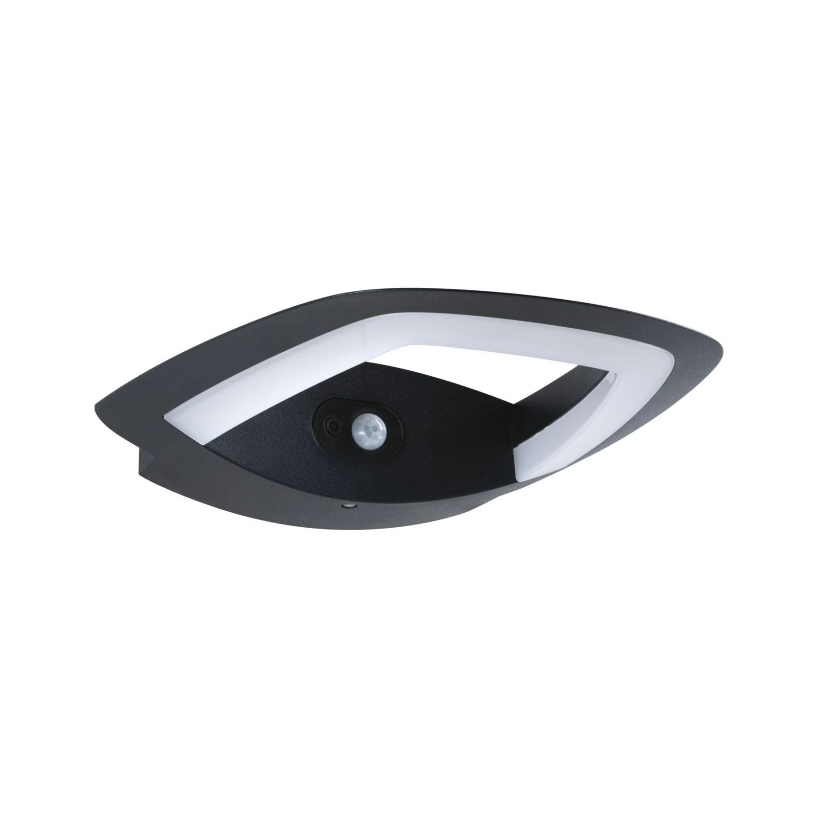 Paulmann LED-Sensor-Außenwandlampe Akena, 3.000 K, anthrazit