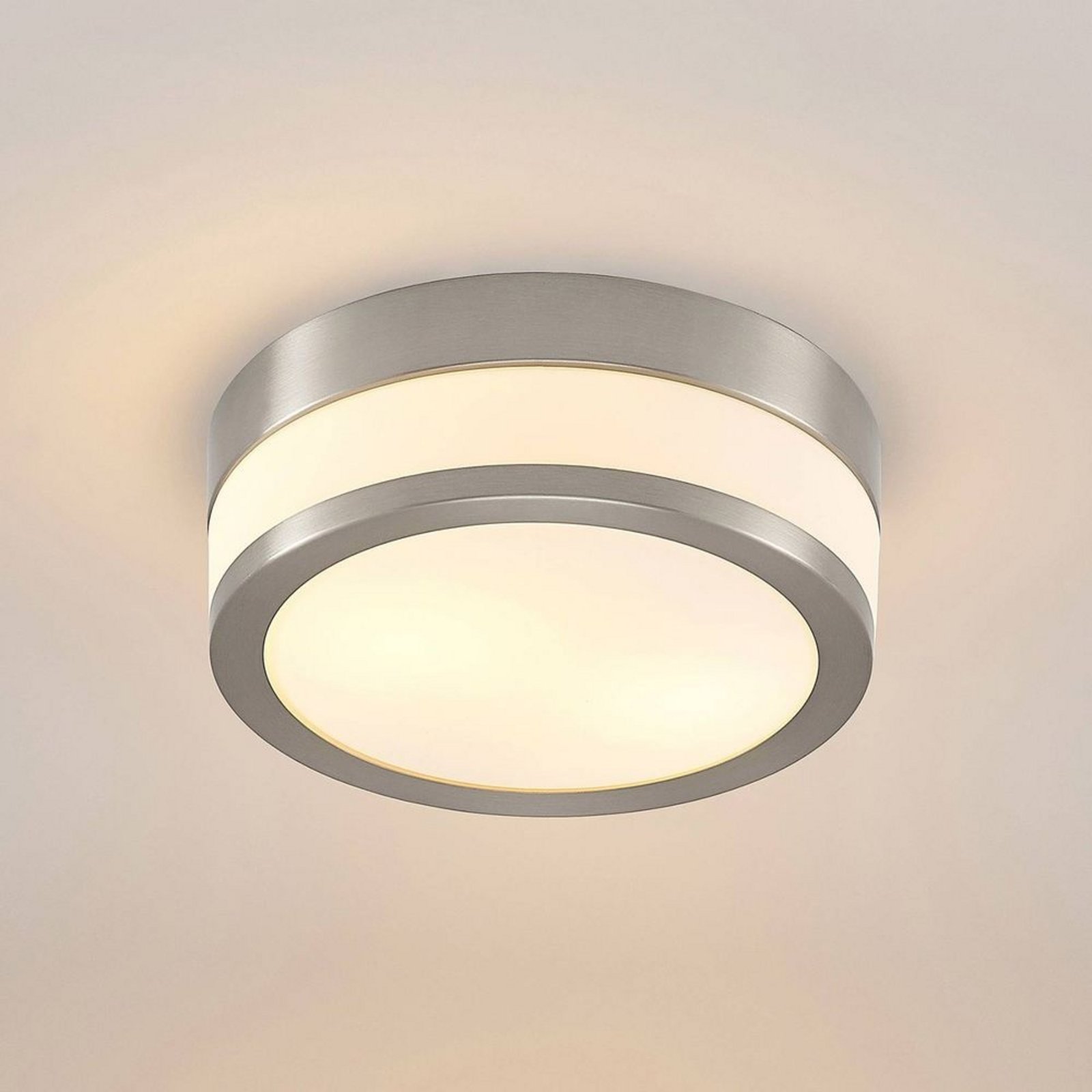 Flavi Stropní Lampa Opal/Nickel - Lindby