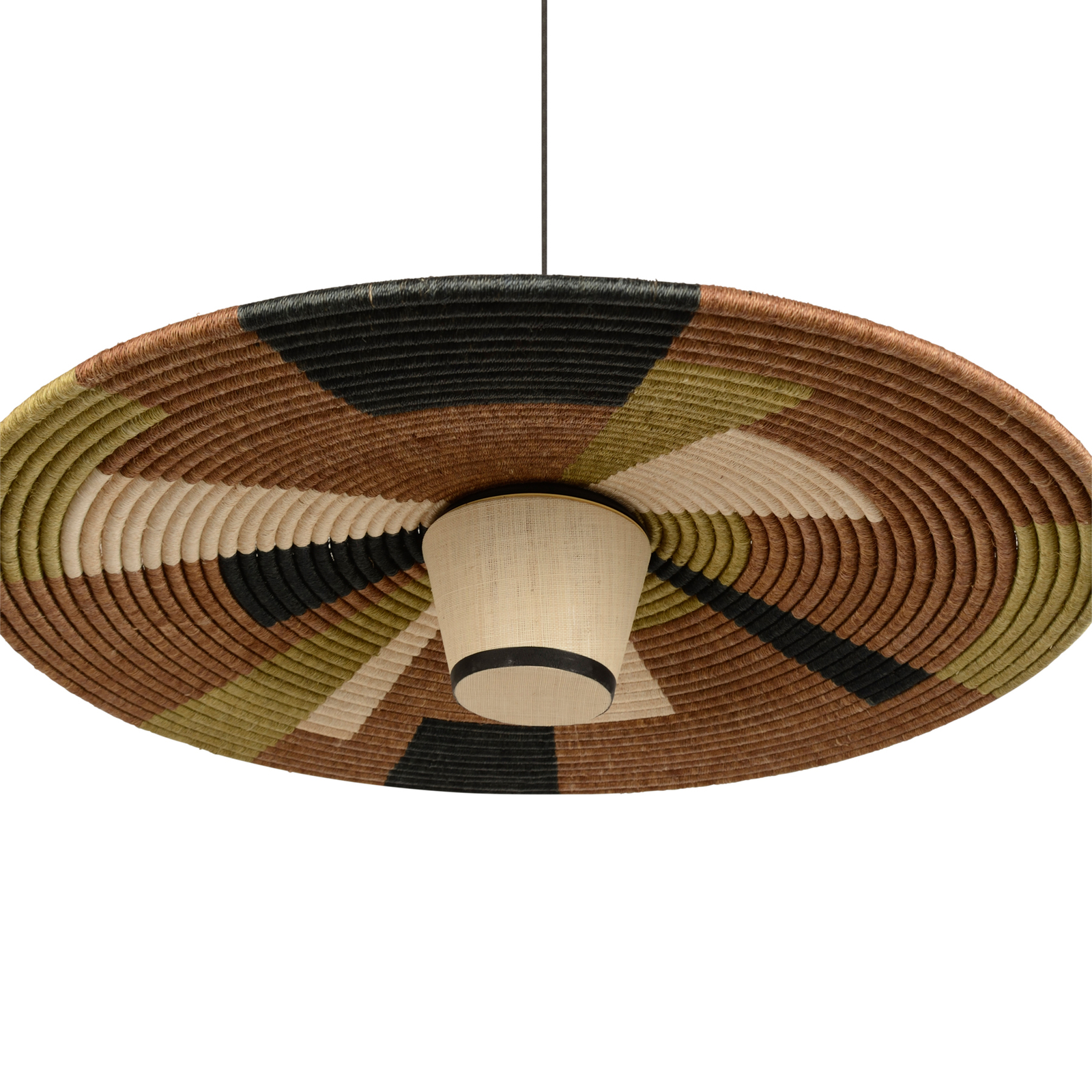 Parrot Lámpara Colgante L Brown - Forestier