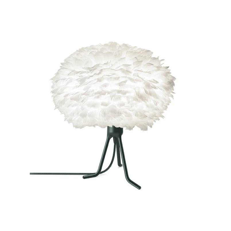 UMAGE - Eos Table Lamp Medium w/Mini Fod White/Black