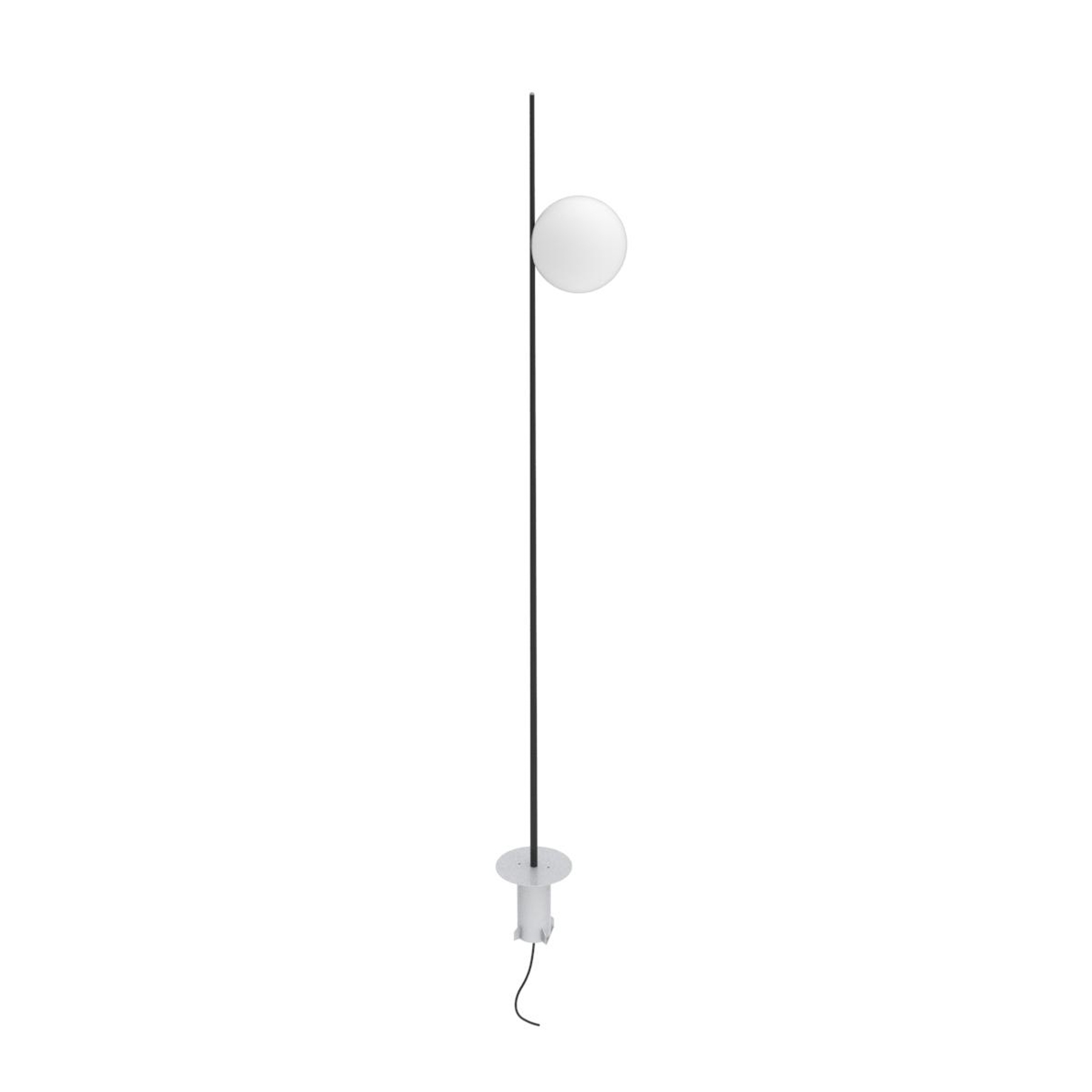 Karman vejlampe Atmosphere, sort, 178 cm, plast