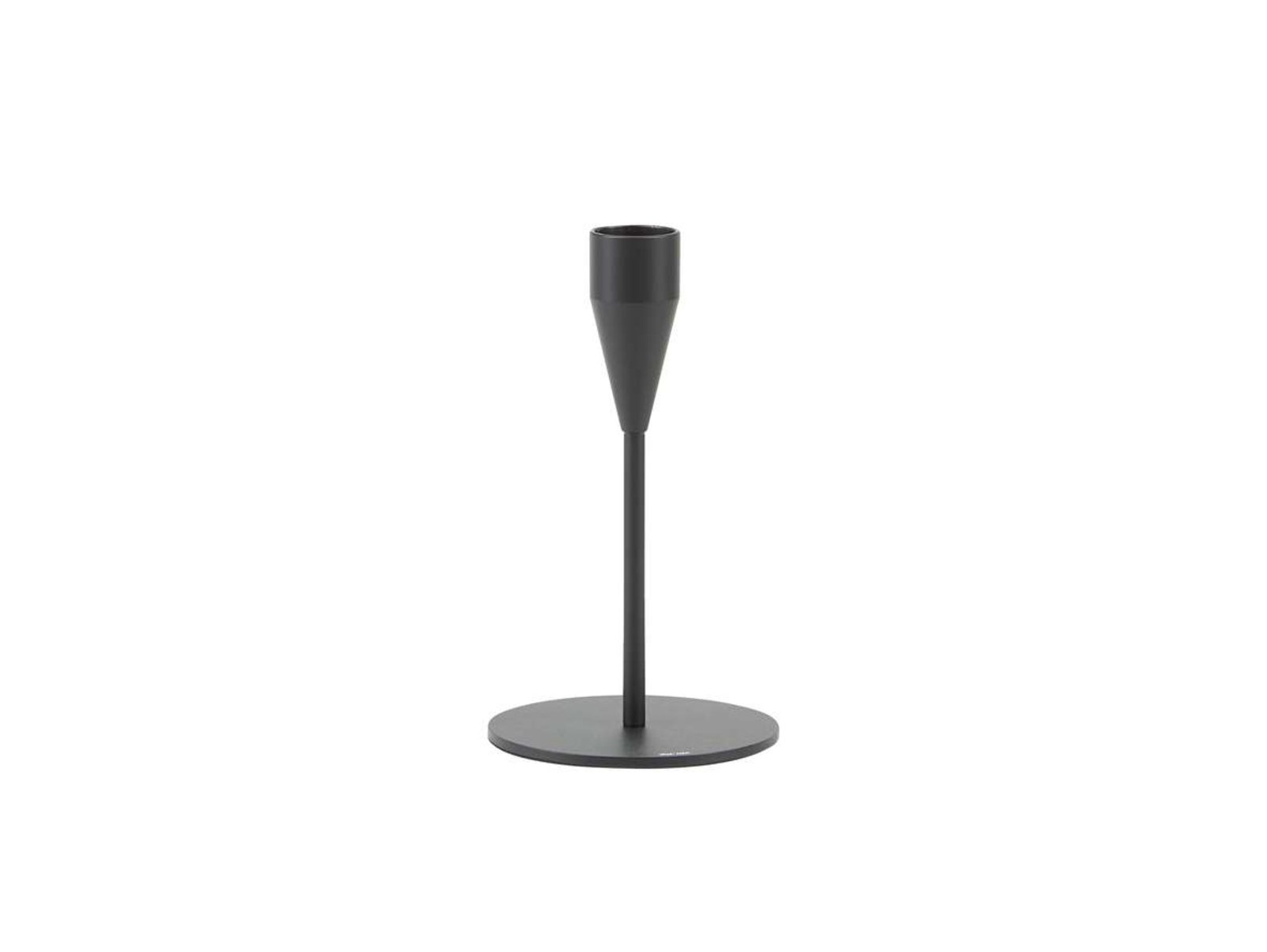 Mars Candle Holder H14 Black - Piet Hein