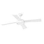 Hydra ceiling fan, LED, remote control, white
