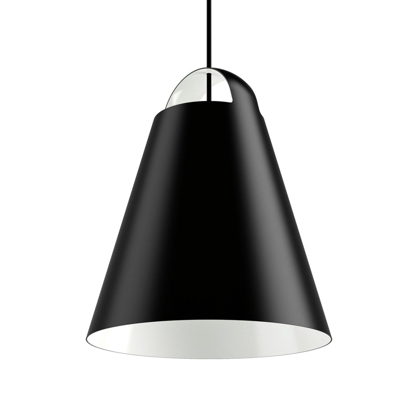 "Louis Poulsen Above" pakabinamas šviestuvas, juodas, 40 cm