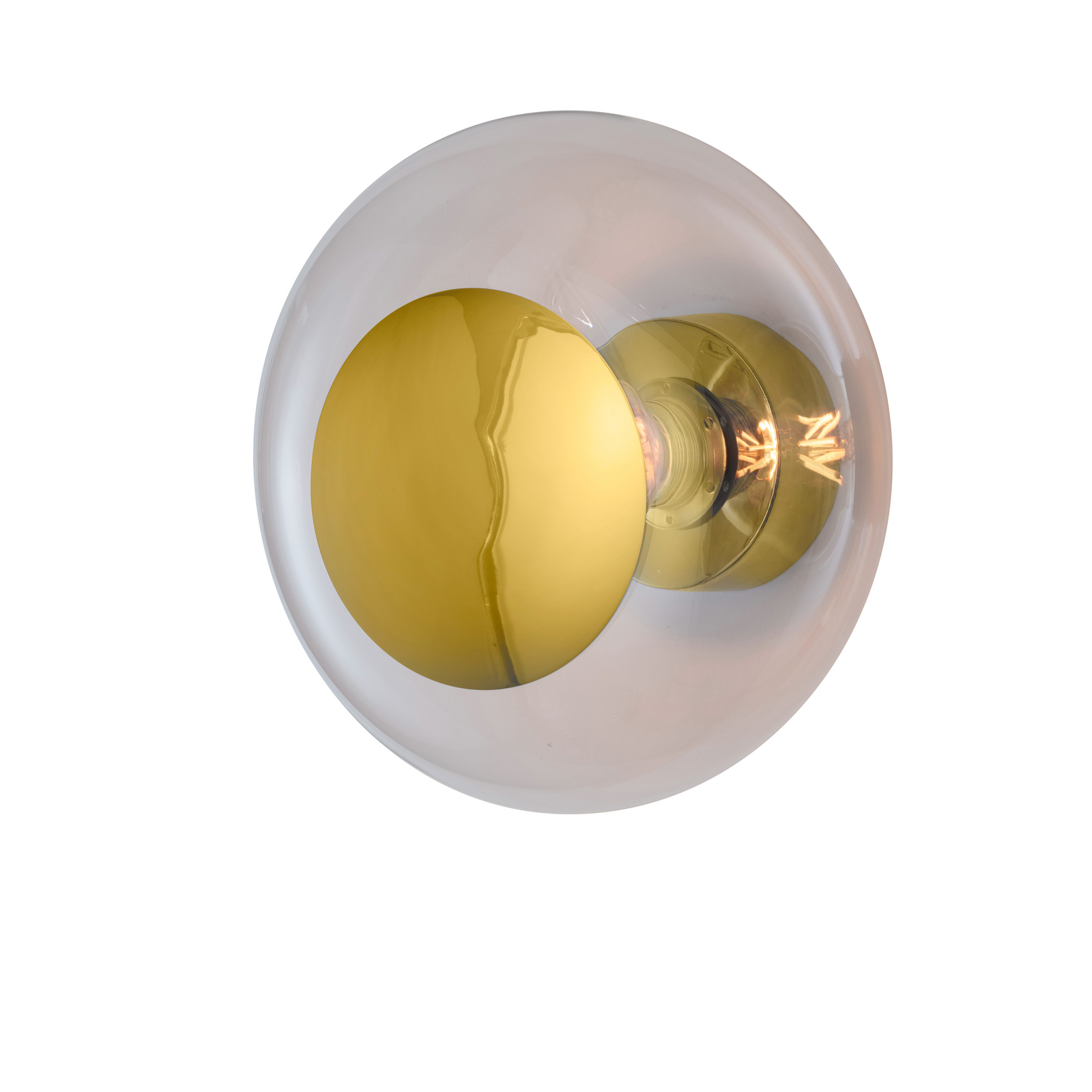 EBB & FLOW seinävalaisin Horizon Surface, kirkas, lasi, Ø 29 cm