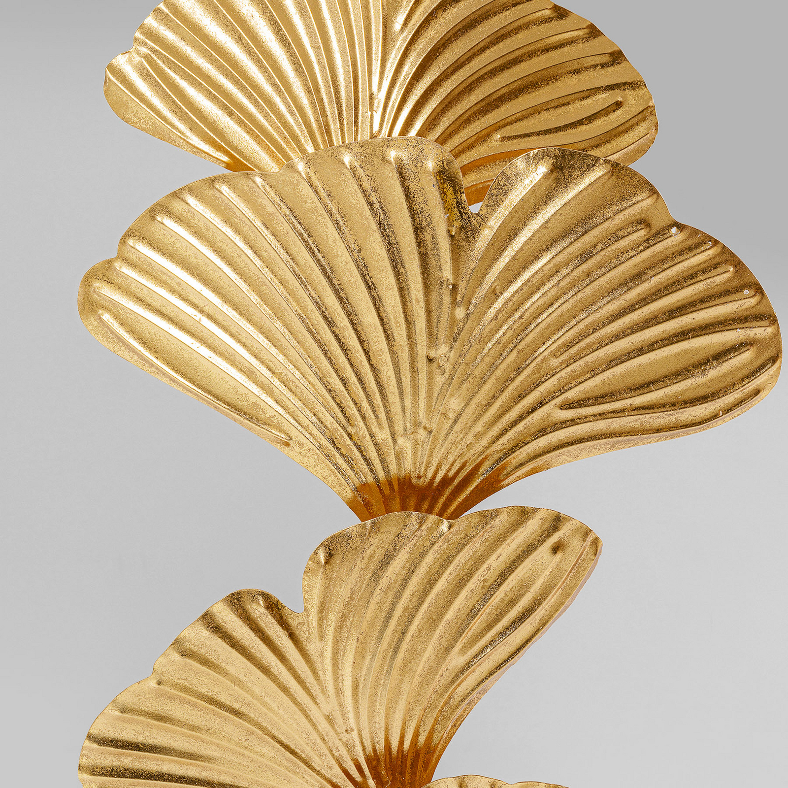 Lampe sur pied KARE Yuva, couleur or, métal, 160 cm, E27