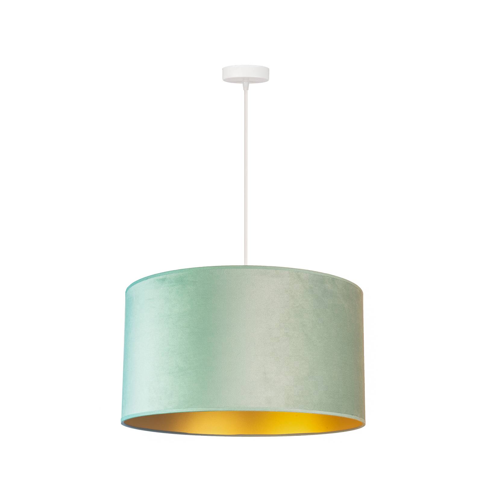 Pendellampa Golden Roller Ø 40 cm mynta/guld