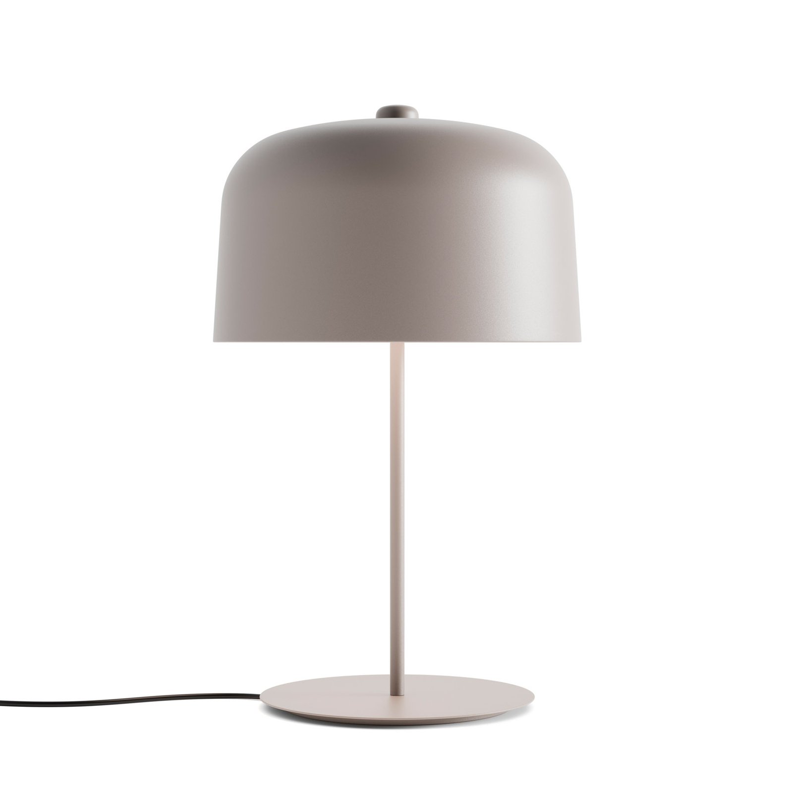 Luceplan Zile table lamp dove grey, height 66 cm