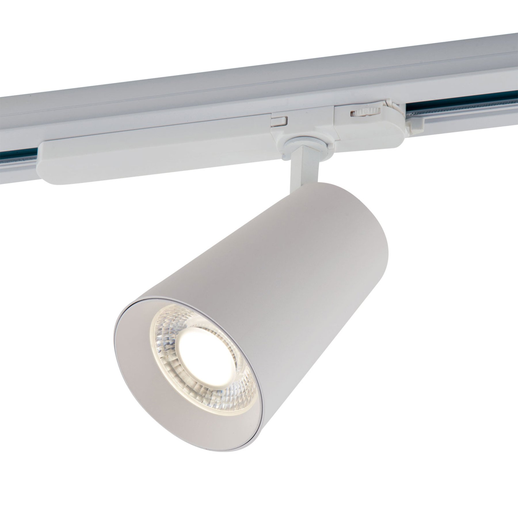 Eco-Light Kone LED track spotlight 3,000 K 24 W white, aluminium, 24 W, energy efficiency: A+, H: 12.5 cm