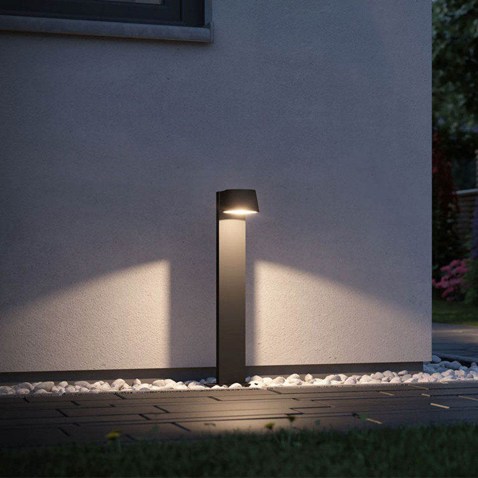 Paulmann Capea Trädgårdslampa H50, svart från Paulmann