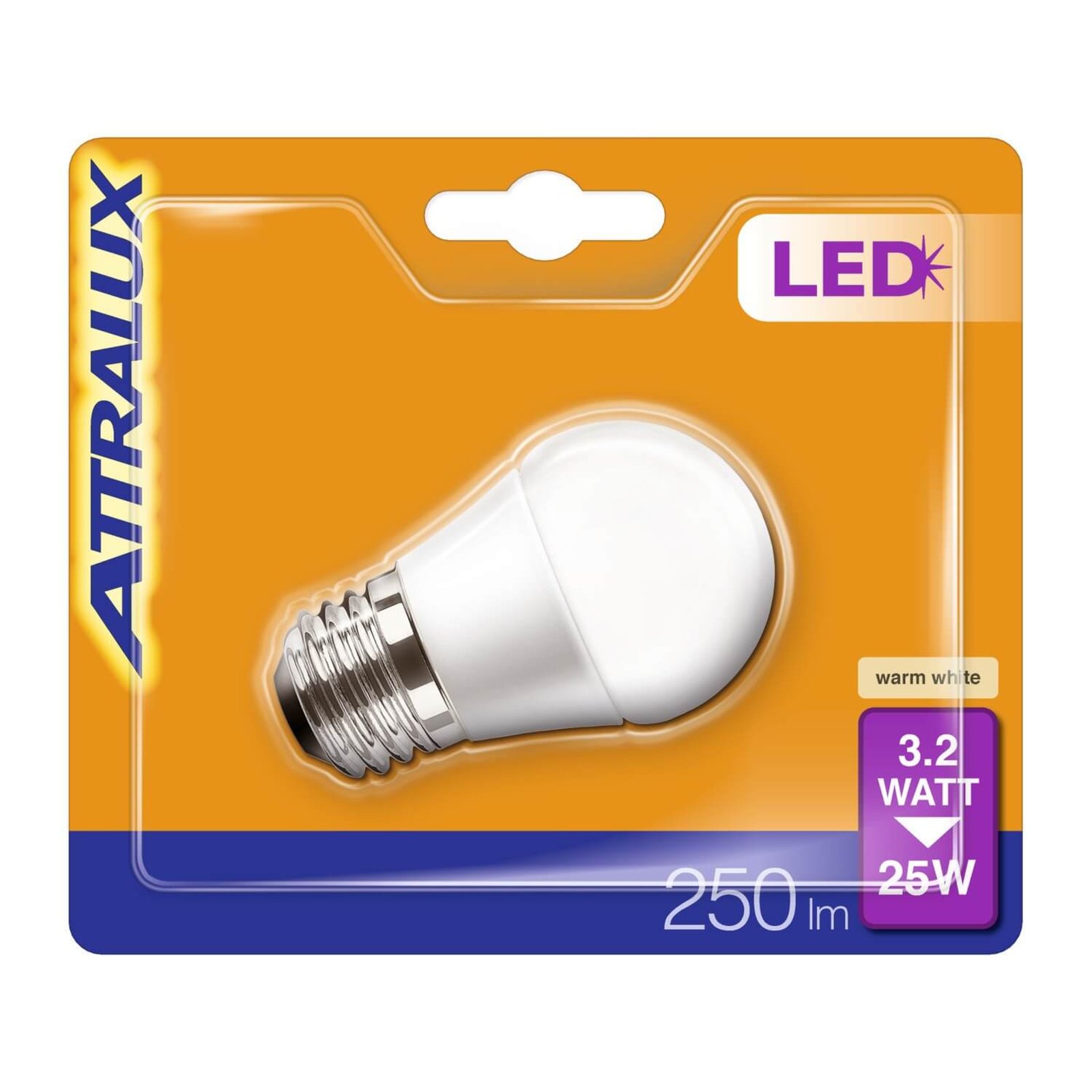 Bulb LED 250lm/25W Crown E27 - Attralux