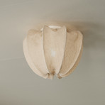 Watt & Veke Deckenleuchte Anna, Leinen, Ø 30cm