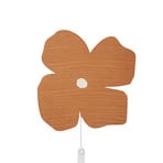 Poesie LED-Wandleuchte, braun, Ø 37 cm - ferm LIVING