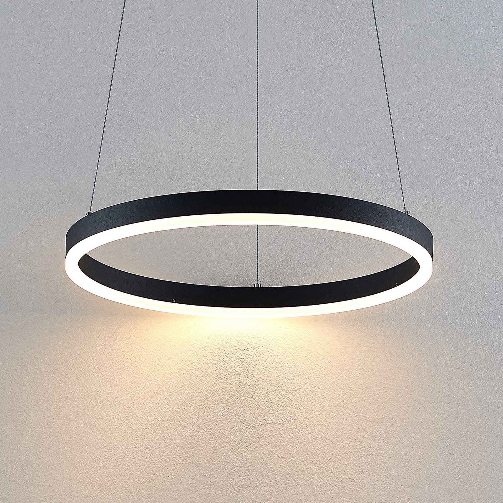 Arcchio Albiona suspension LED, 1 anneau, 40 cm