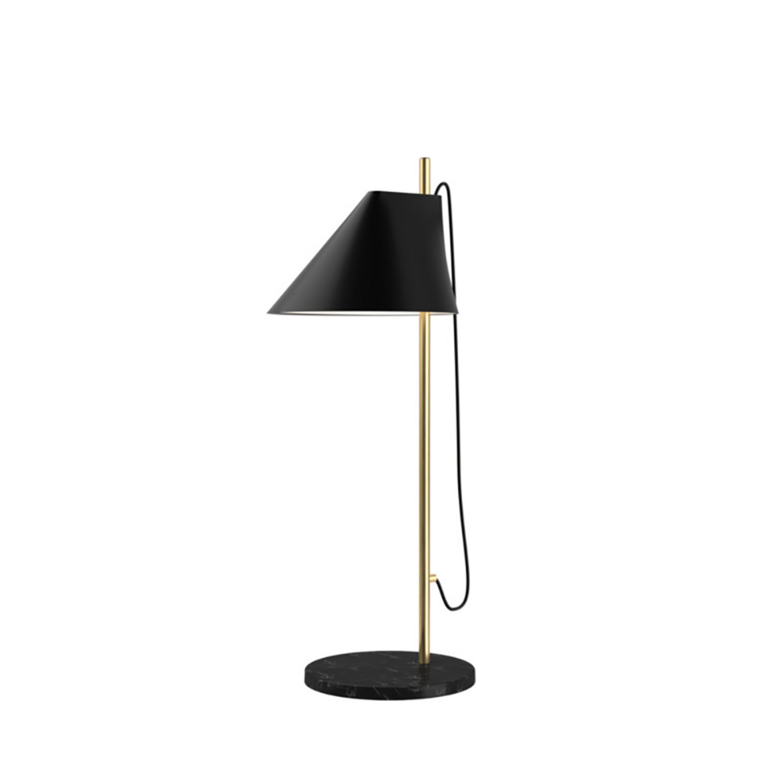 Yuh Lampă de Masă Black/Brass - Louis Poulsen