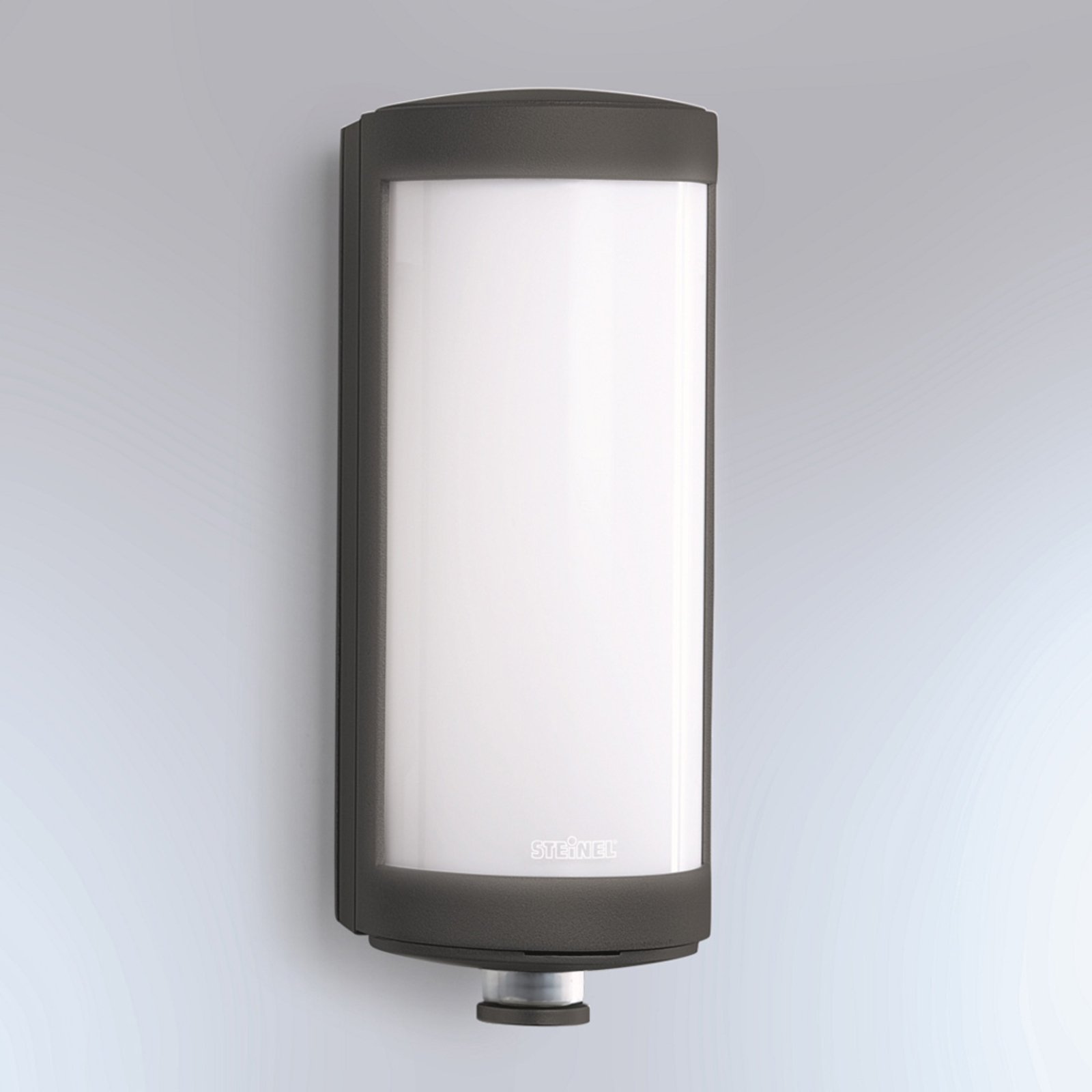 Steinel STEINEL L 626 LED wall light, anthracite 360°, aluminium, 9 W, energy efficiency: A, W: 10.2 cm, H: 26.9 cm
