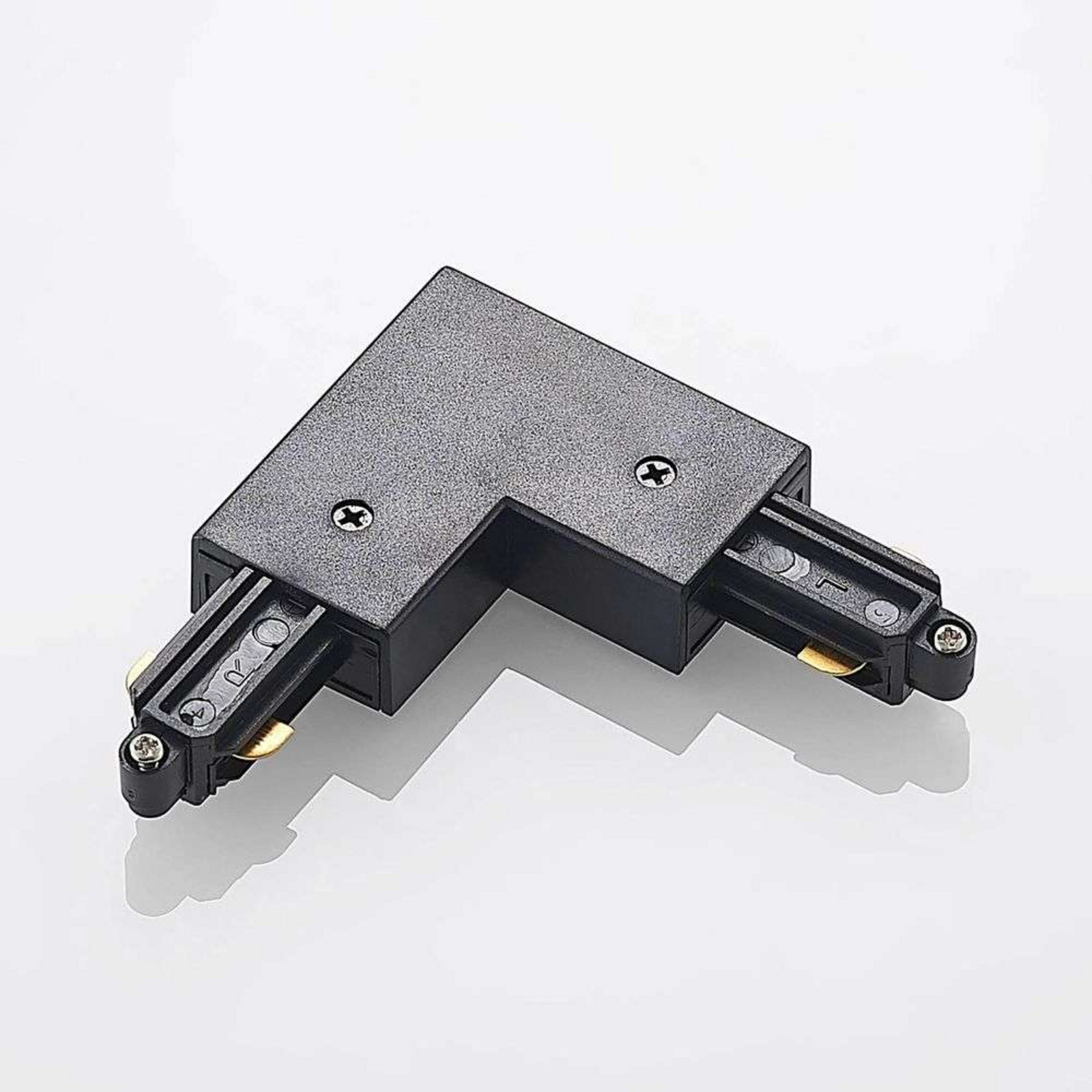 Linaro Track Sarok Connector Fekete - Lindby