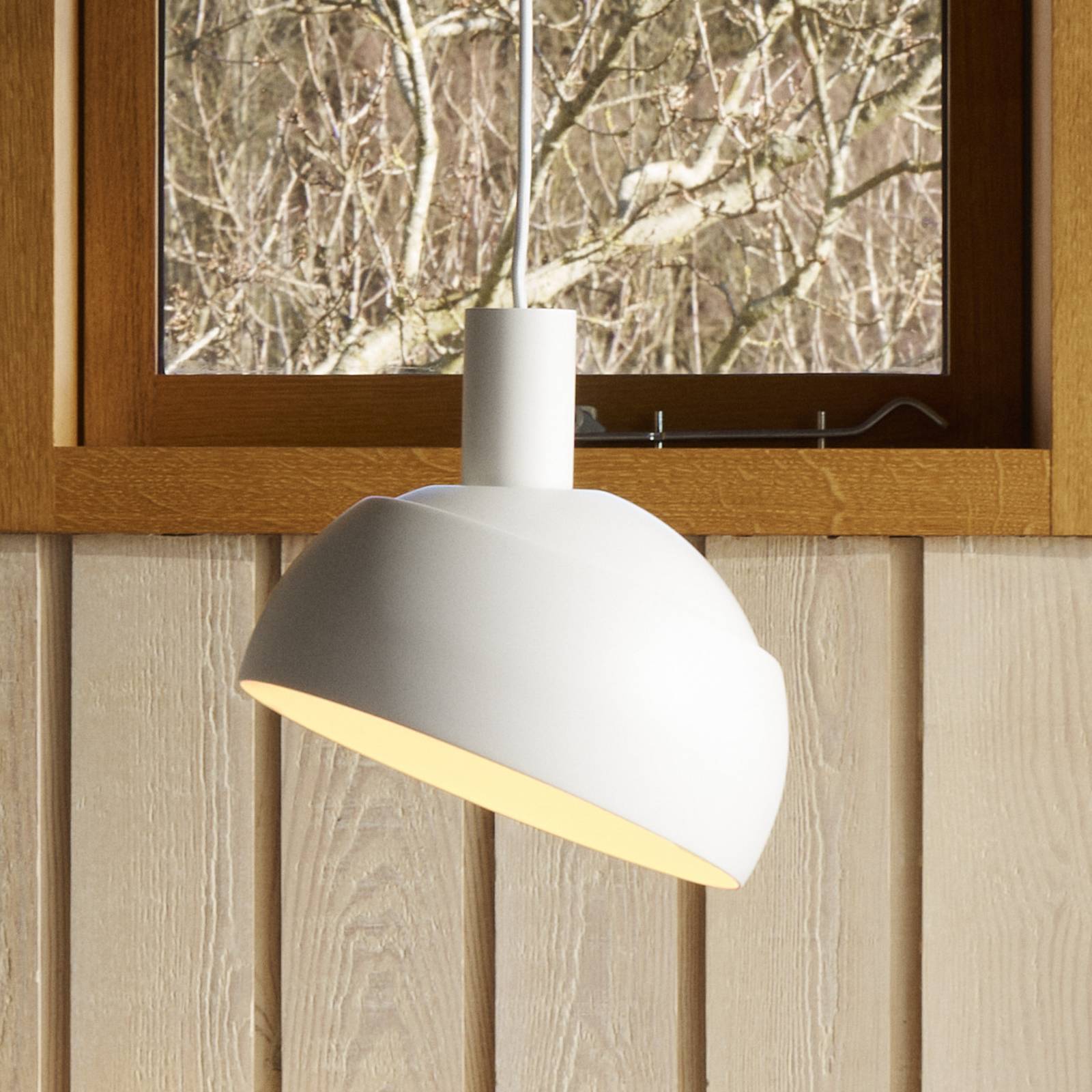 Louis Poulsen Hängeleuchte FJ Elements, weiß, Ø 25 cm, E27 günstig online kaufen