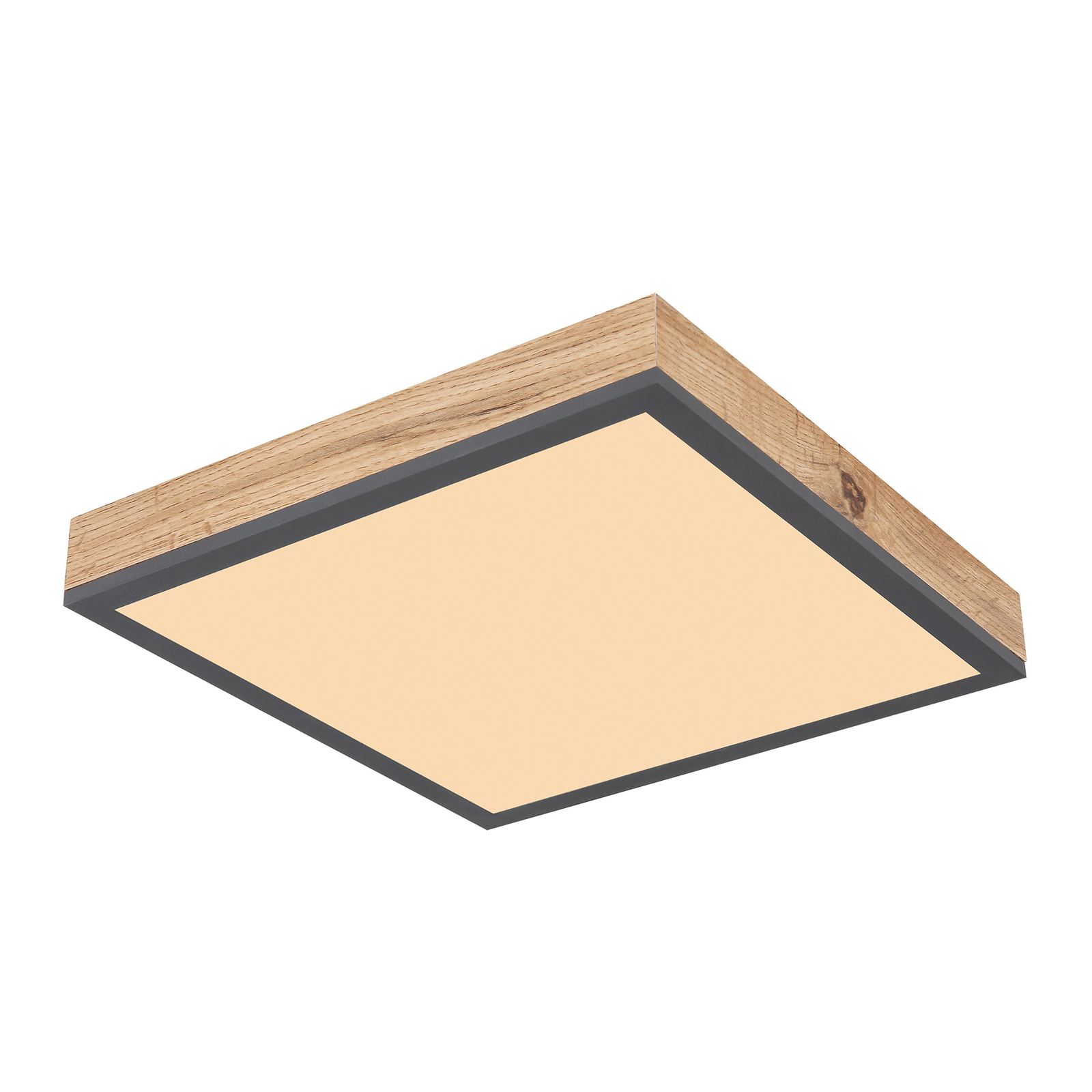 Lindby Laviona plafón LED, cuadrado, 30 cm