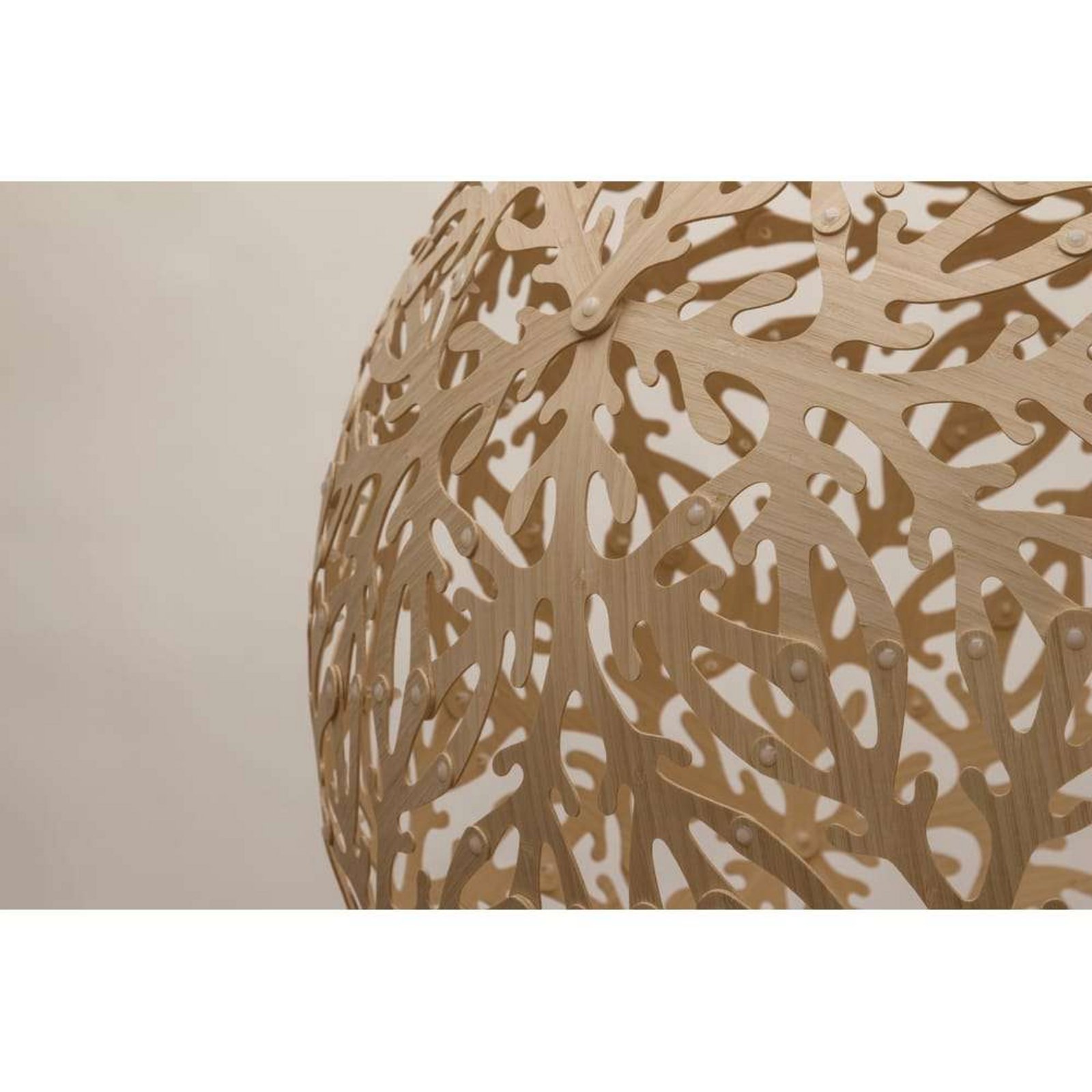 Sola Lustră Pendul Ø100 Bamboo - David Trubridge