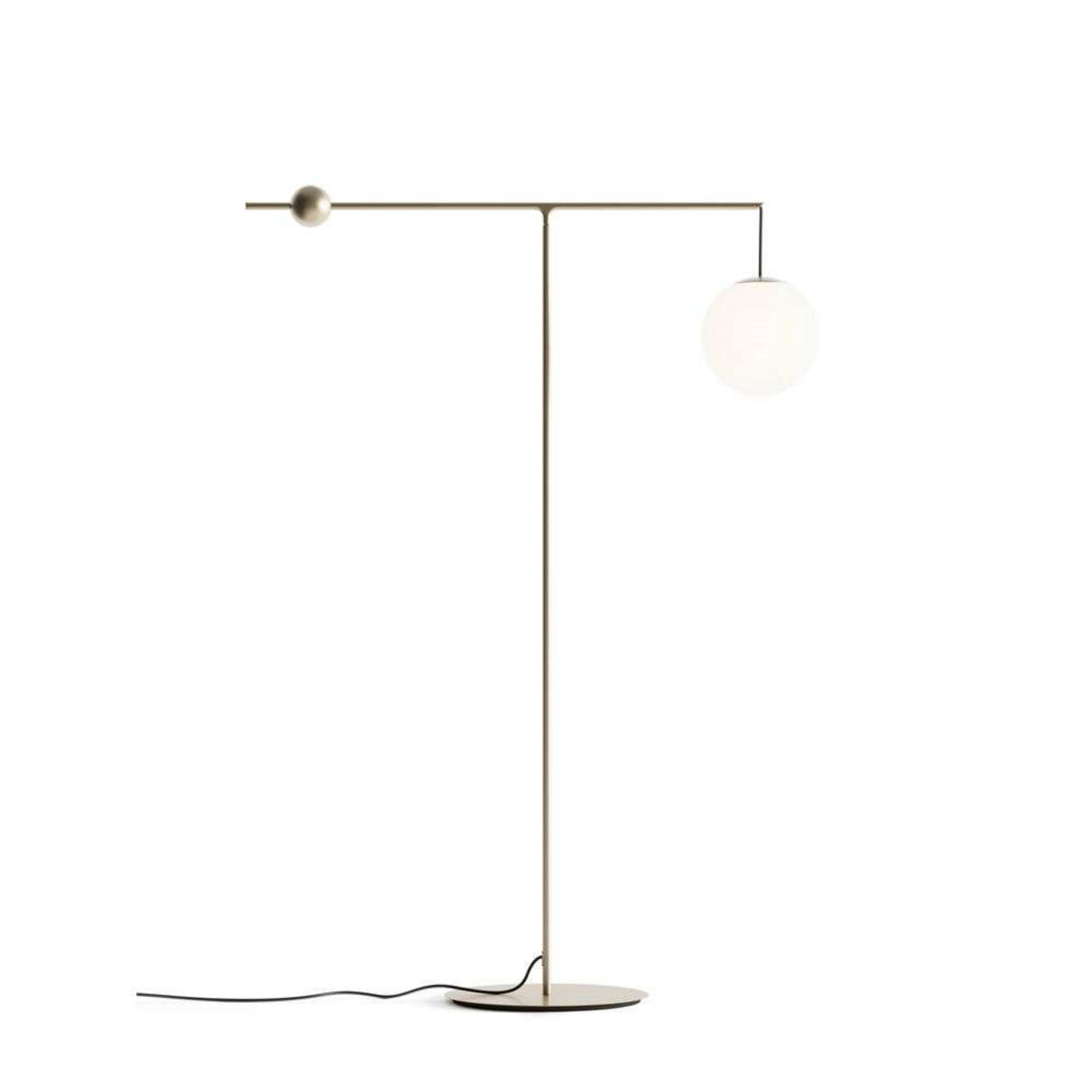 Malamata Lampadaire Brushed Brass - Luceplan