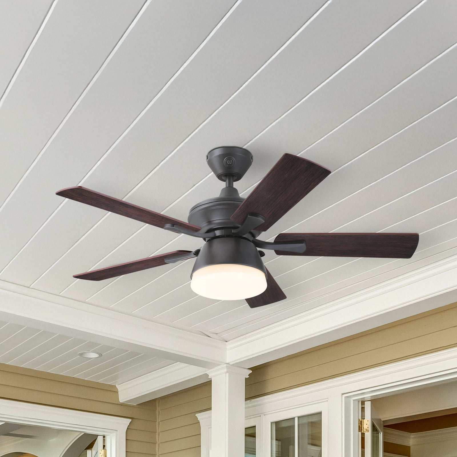 7316240 Deckenventilator Licht, walnuss leise - Westinghouse