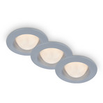 LED-Einbaustrahler Carro, 3er-Set, 3.000K