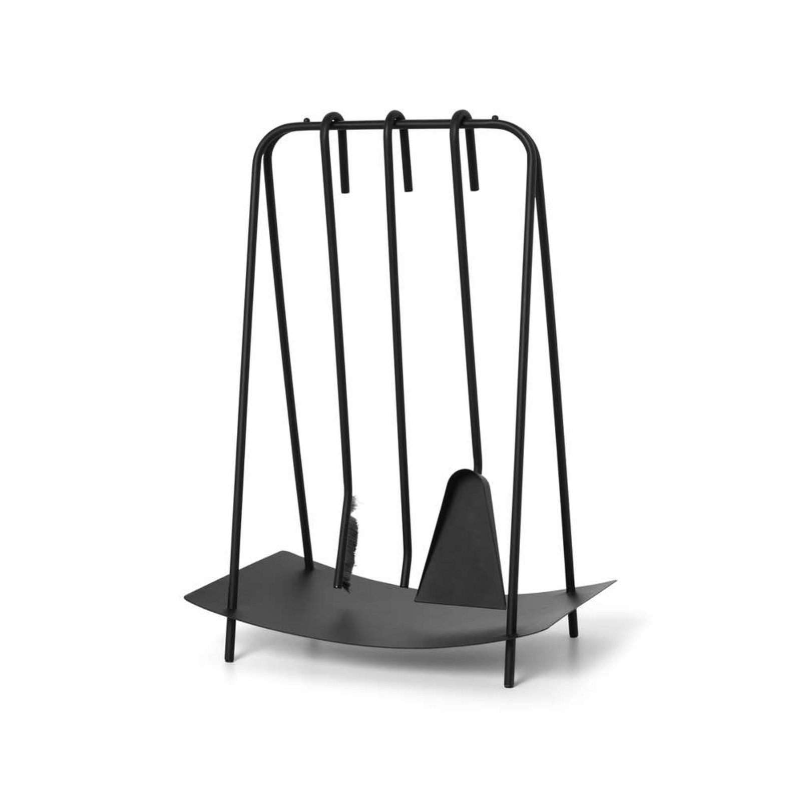 Port Fireplace Tools Black - ferm LIVING