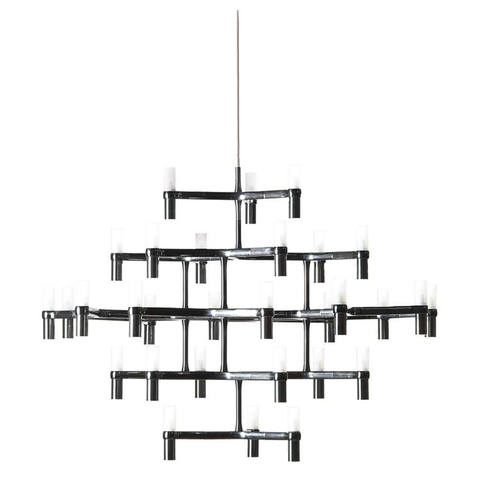 Crown Major Lámpara Colgante Black Plated - Nemo Lighting