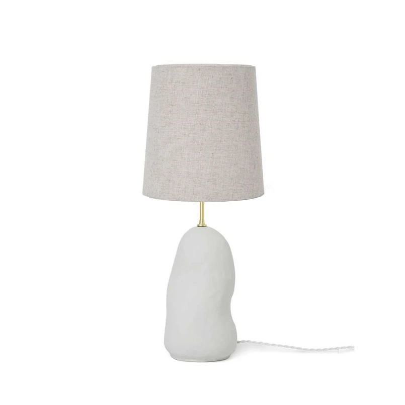 ferm LIVING - Hebe Table Lamp Medium Off-White/Natural