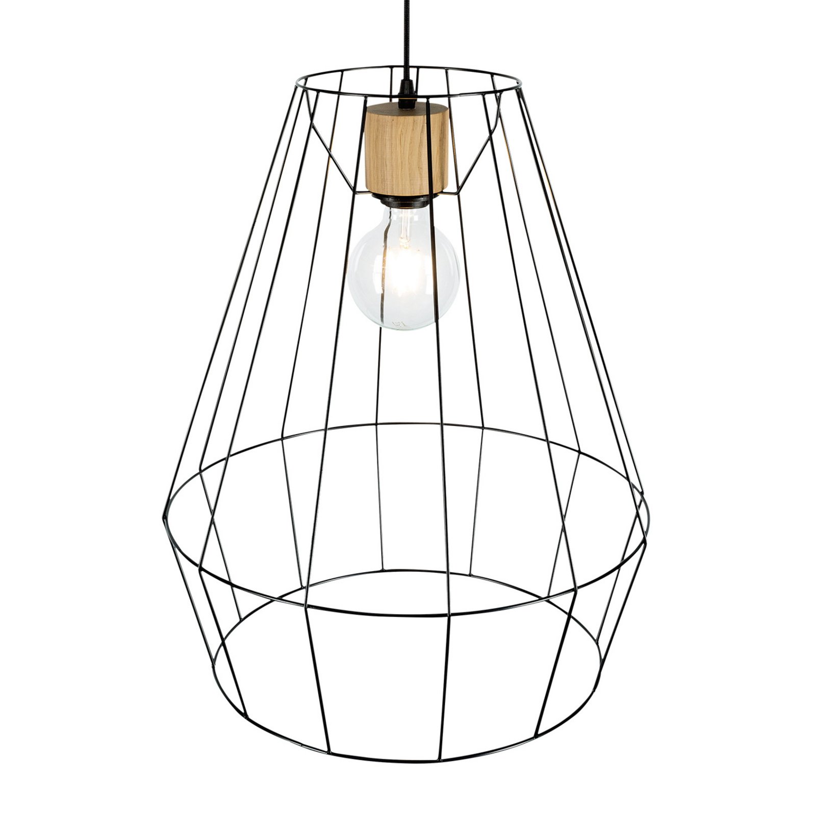 Envostar Finan hanging light 1-light canopy black