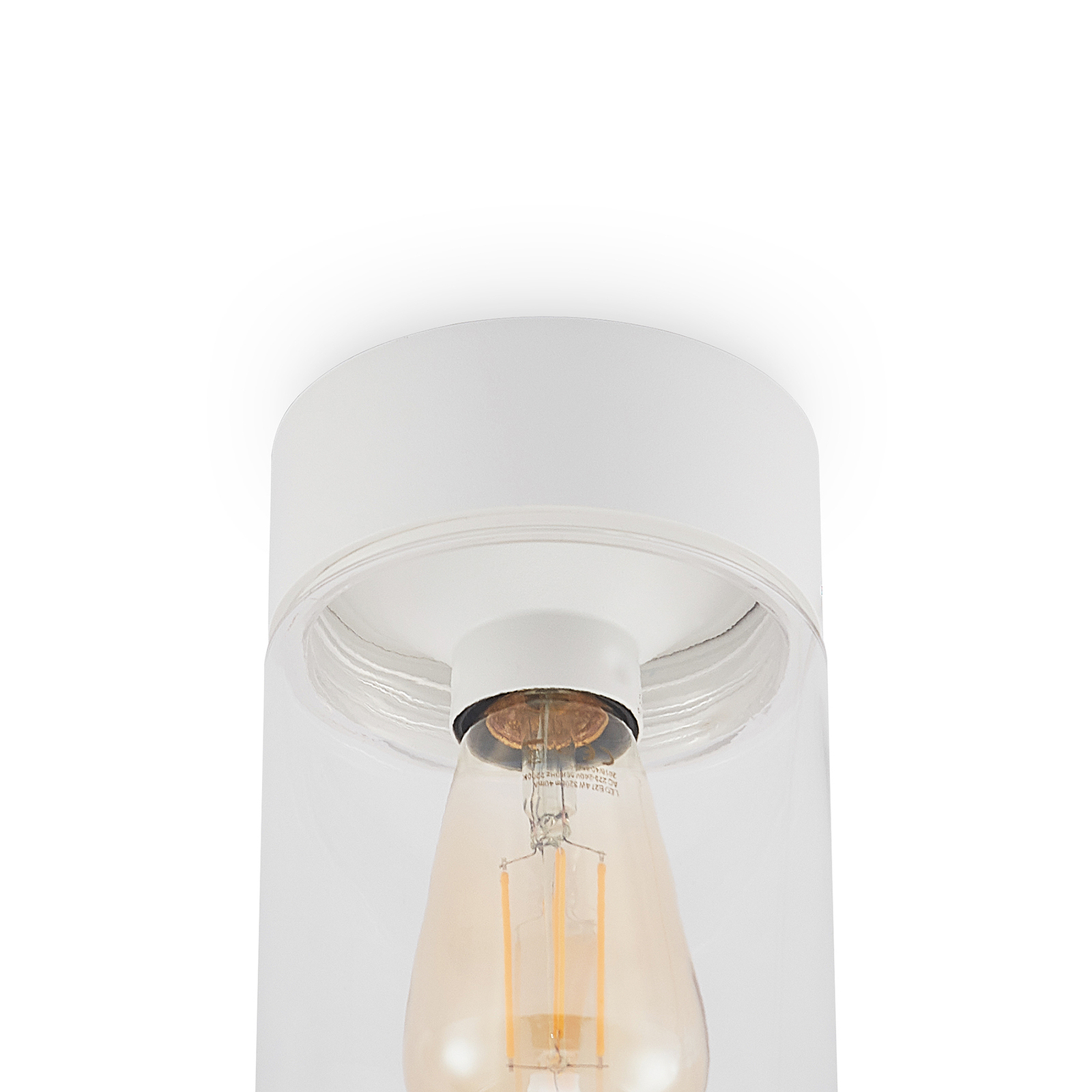 Arcchio Liljana utendørs taklampe, IP65, hvit