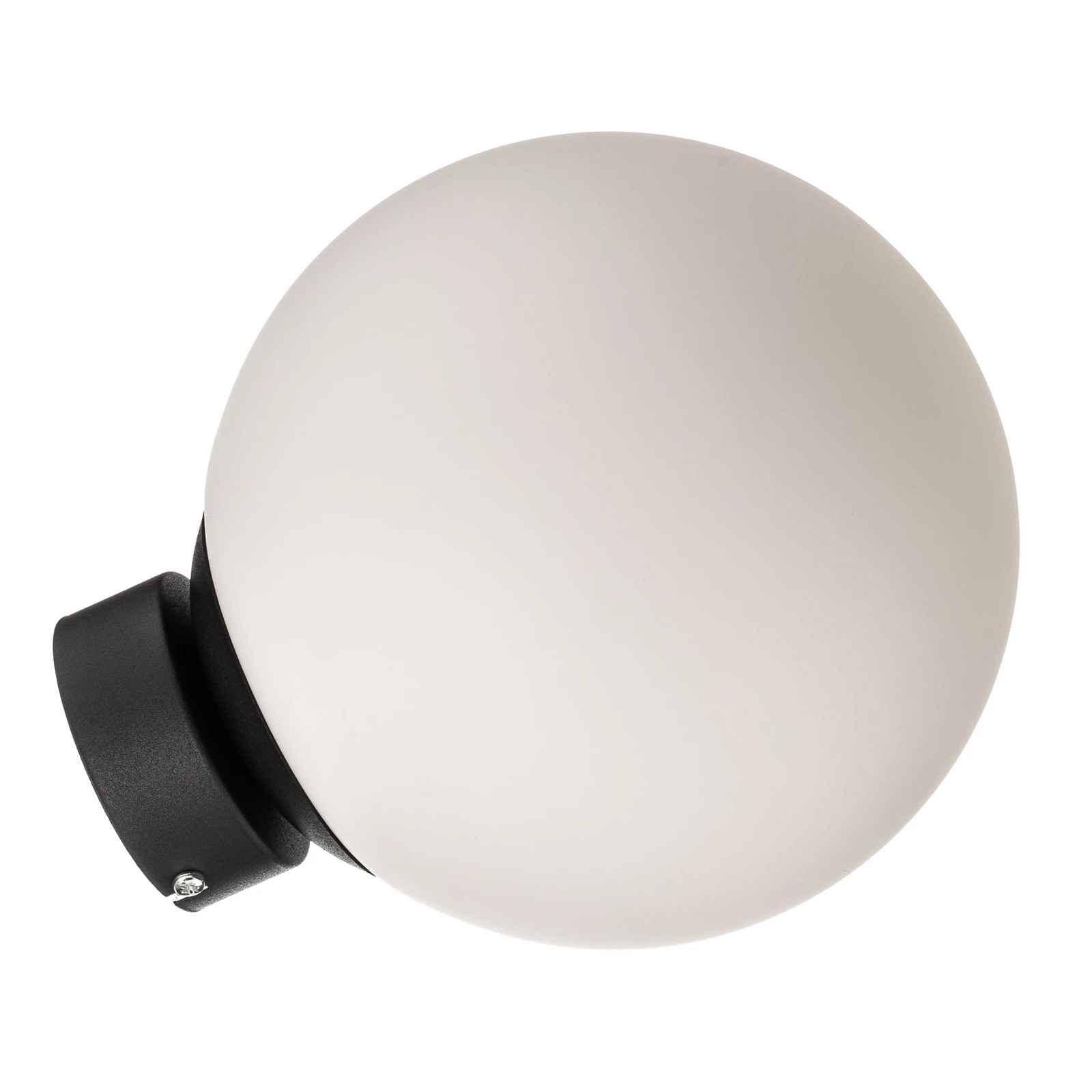 Applique murale Dione, support mural noir