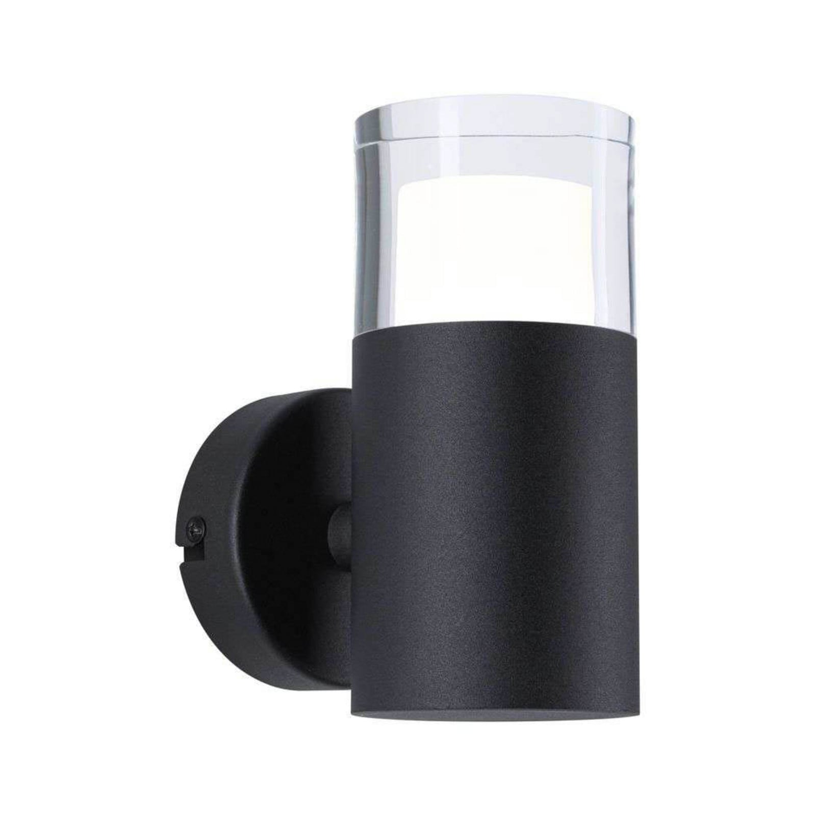 Kame væglampe/loftslampe IP44 Signal Black Paulmann - Badeværelse - Metal