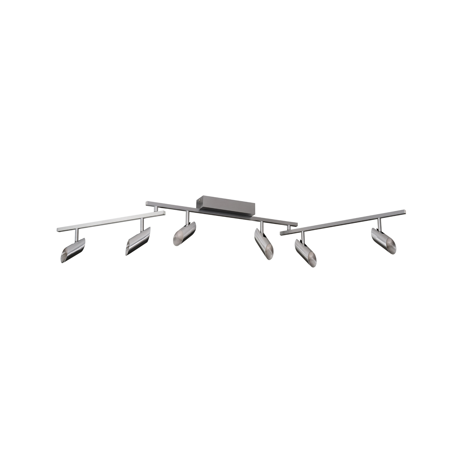 Downlight LED Risell, longitud 142 cm, color aluminio