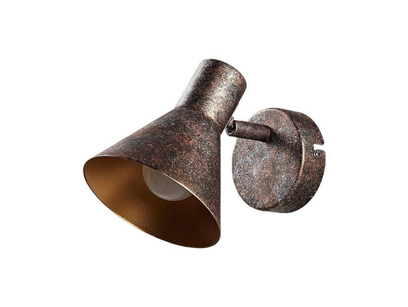 Zera Wall Lamp Antique Rust/Gold - Lindby