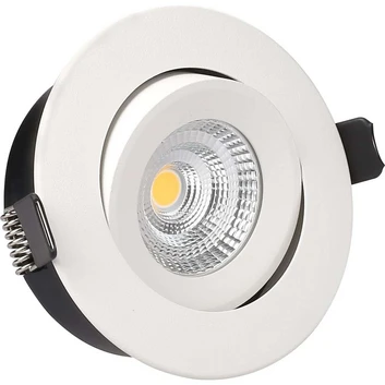 Downlight Spotlight 7W 3000K Tilt Weiß - Antidark