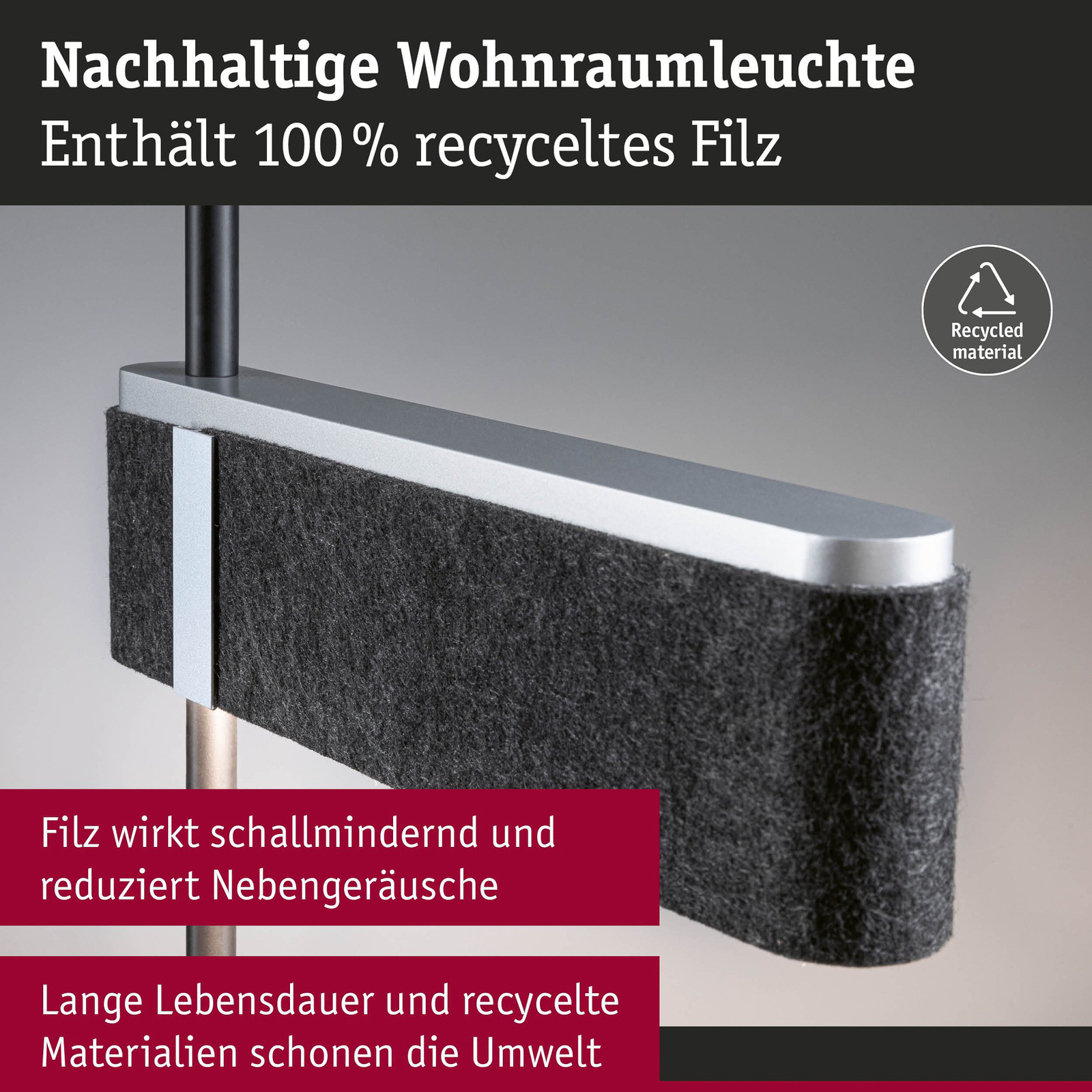 Jagun LED Golvlampa 3-Step-Dim Antrasitt - Paulmann