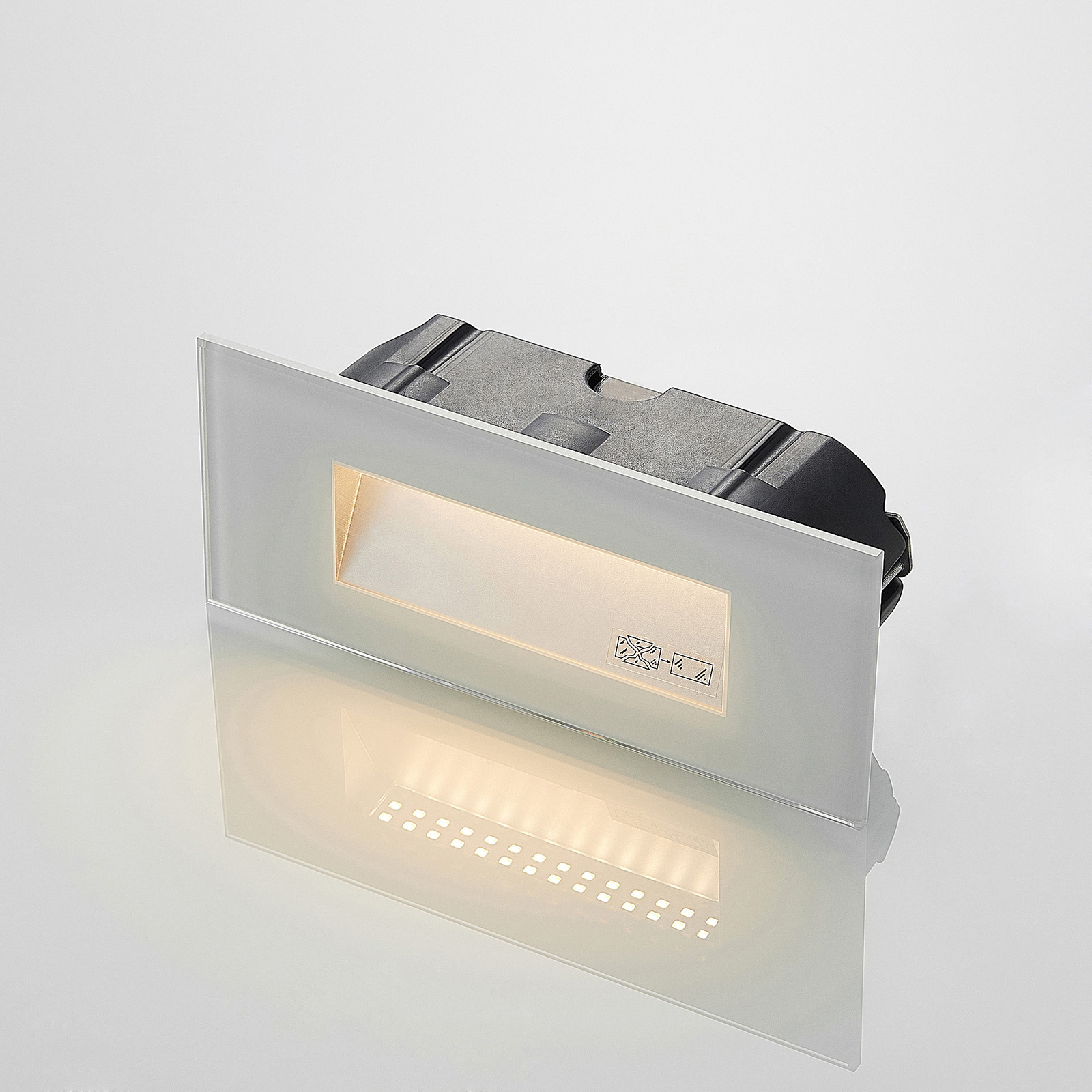 LED innfelt vegglampeJody, 19 cm | Lampegiganten.no LED innfelt vegglampeJody, 19 cm | Lampegiganten.no
