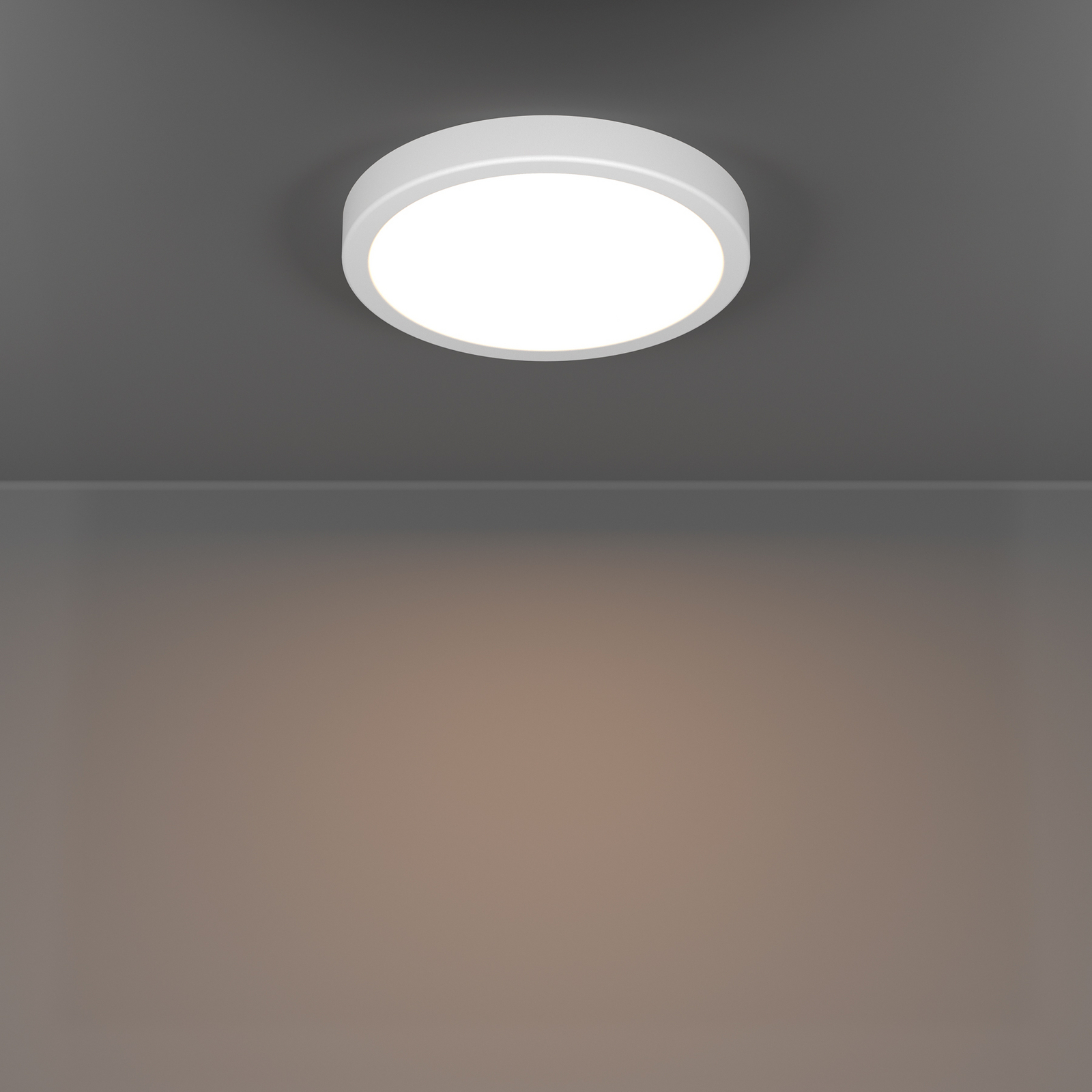 Suspension Alderney, 1 abat-jour en fil naturel