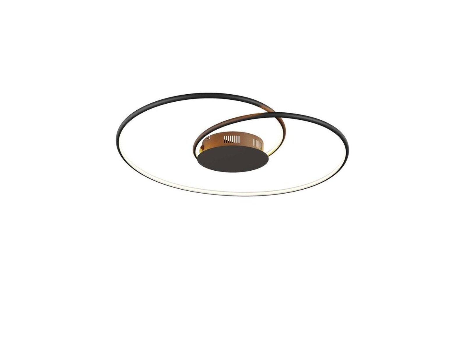 Joline LED Plafonieră Ø70 Black - Lindby