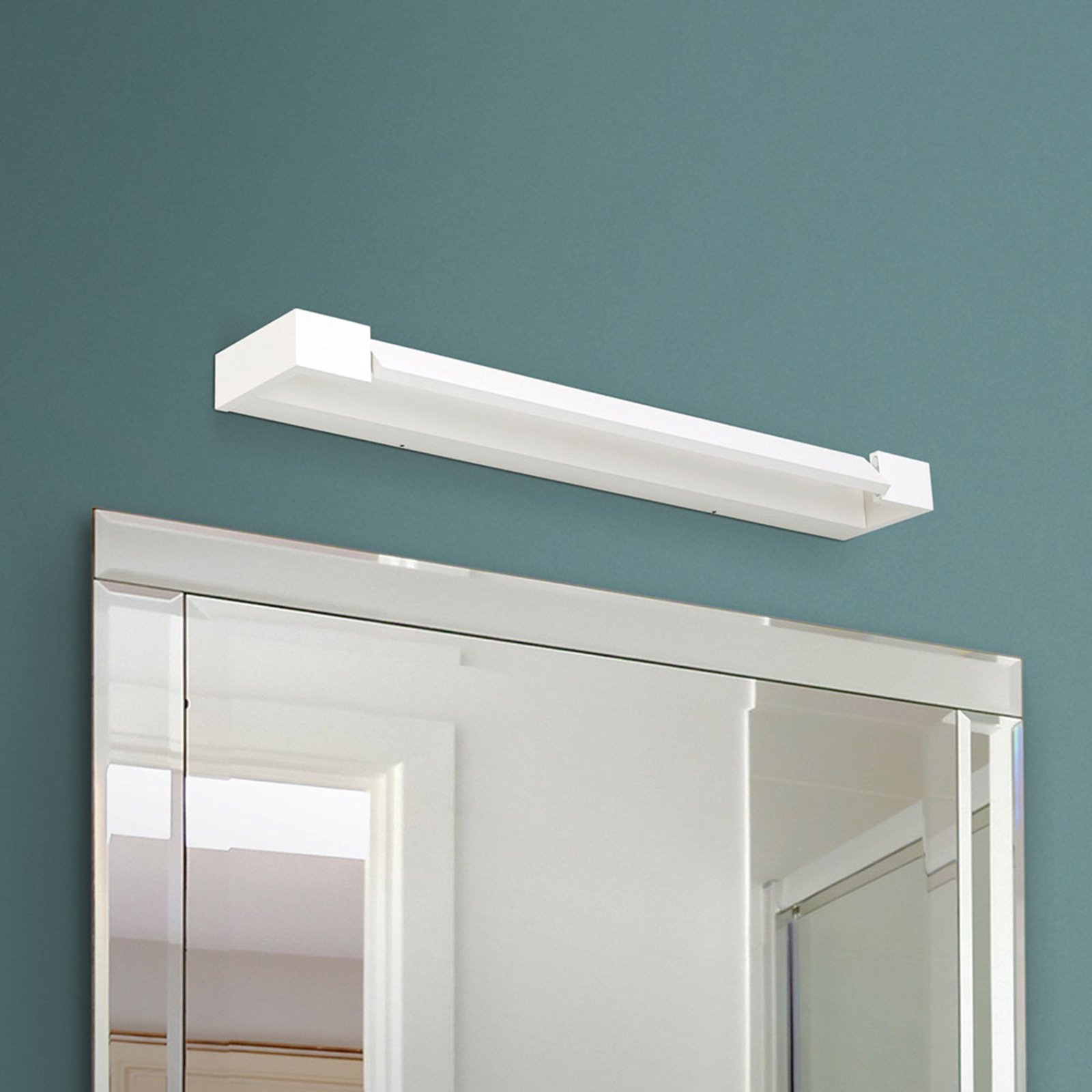 Applique miroir LED Marilyn blanc inclinable 60 cm