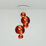Melt Large Round Hängelampe Ø 95 cm kupfer - Tom Dixon